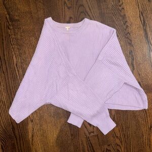 FREE PEOPLE - Light purple ribbed sweater - Medium
